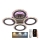 Candelabro integrado RGB LED com regulação LED/55W/230V 3000-6500K + controlo remoto