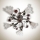 Candelabro integrado ROSE FLOWER 5xE14/40W/230V