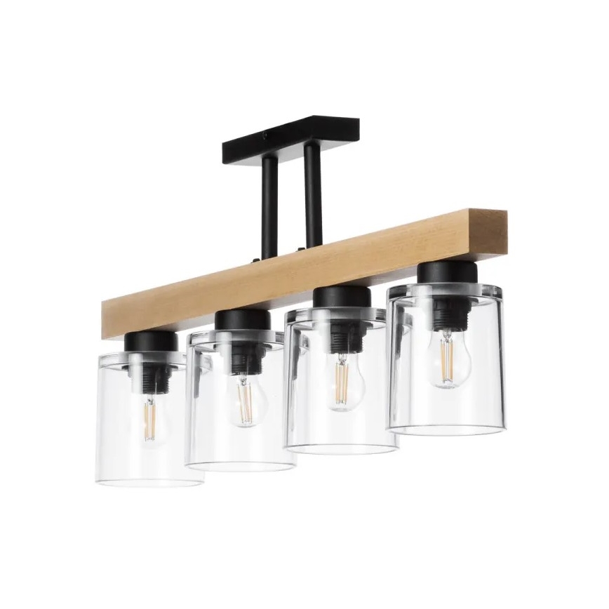 Candelabro integrado RUSTIC RADIANCE 4xE27/60W/230V