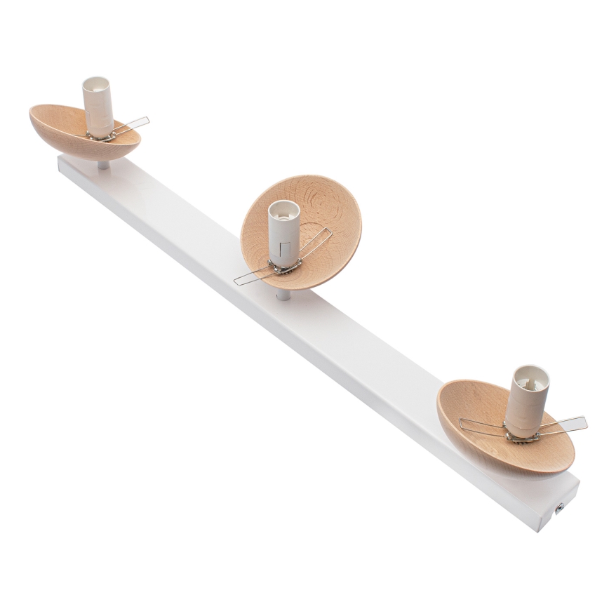 Candelabro integrado SFERA WOOD 3xE14/40W/230V