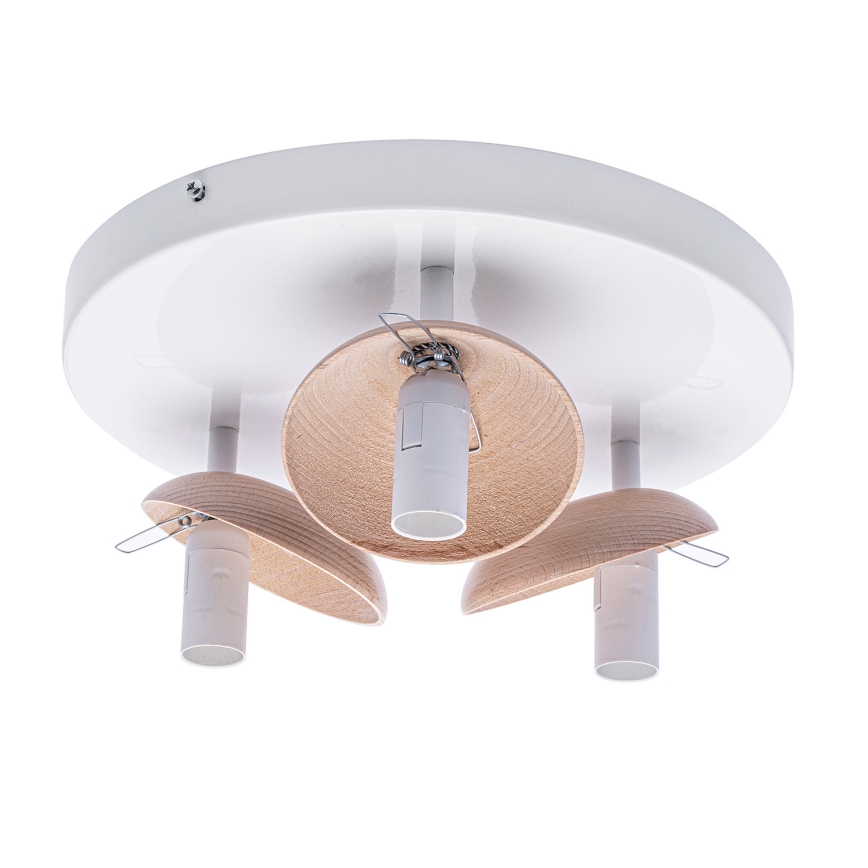 Candelabro integrado SFERA WOOD 3xE14/40W/230V