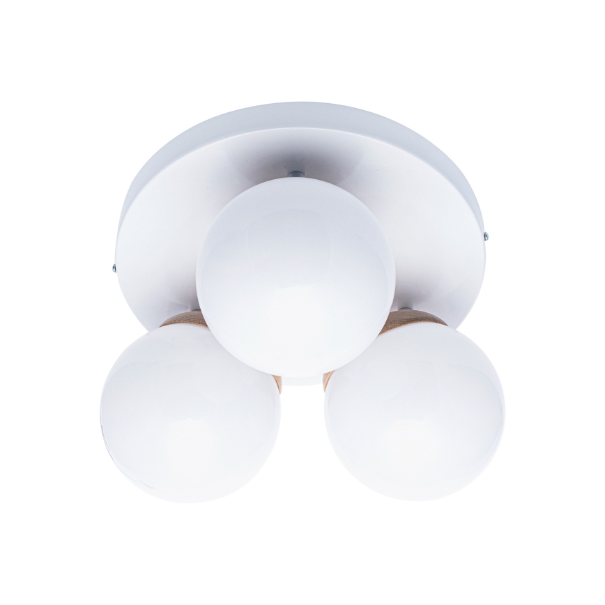 Candelabro integrado SFERA WOOD 3xE14/40W/230V