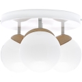Candelabro integrado SFERA WOOD 3xE14/40W/230V