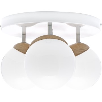 Candelabro integrado SFERA WOOD 3xE14/40W/230V