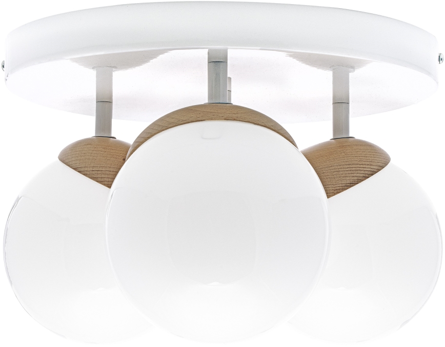 Candelabro integrado SFERA WOOD 3xE14/40W/230V