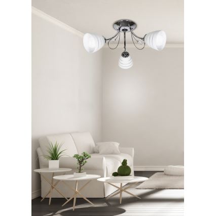 Candelabro integrado SIMPLI 3xE27/40W/230V
