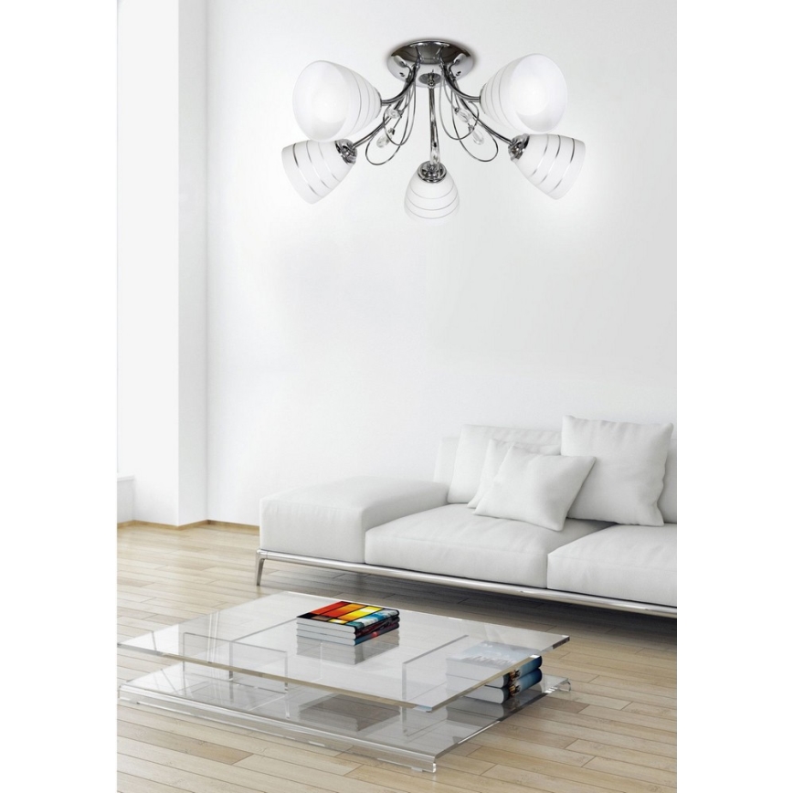 Candelabro integrado SIMPLI 5xE27/40W/230V