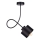 Candelabro integrado SIMPLY BLACK 1xE27/60W/230V