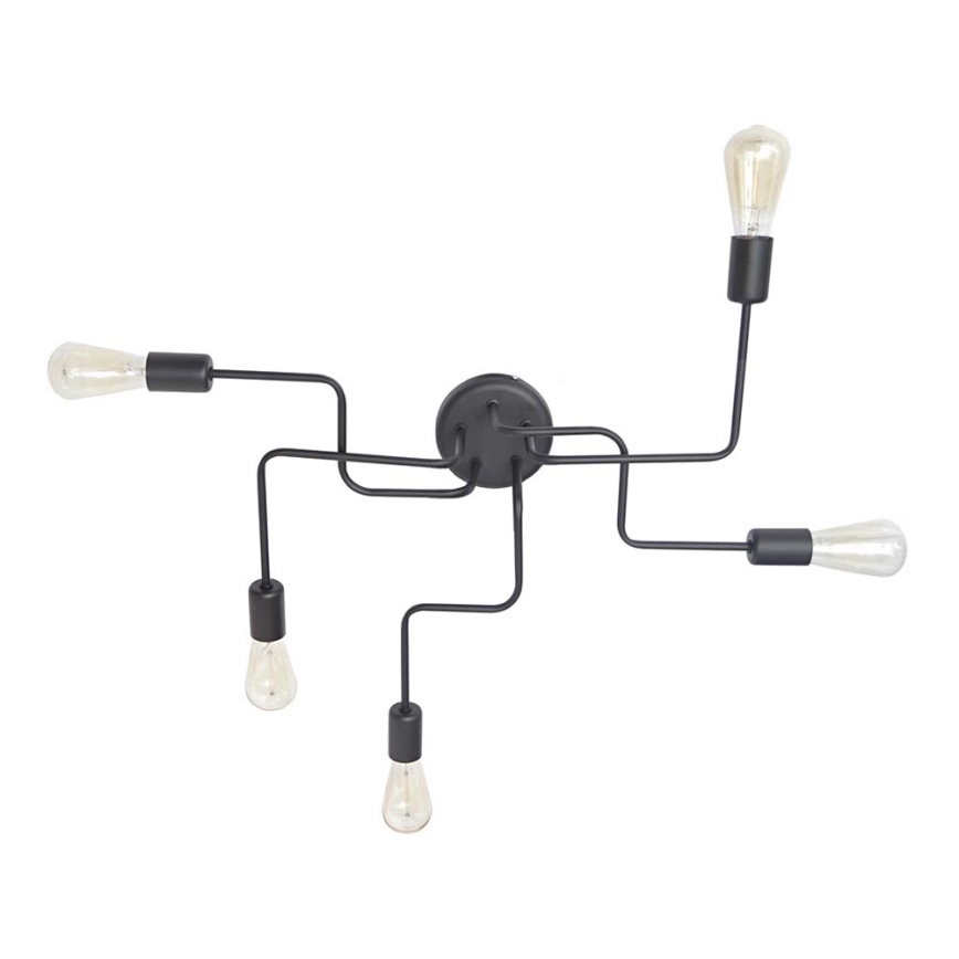 Candelabro integrado TUBE 5xE27/15W/230V