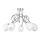 Candelabro integrado TWIST WHITE 5xE14/40W/230V