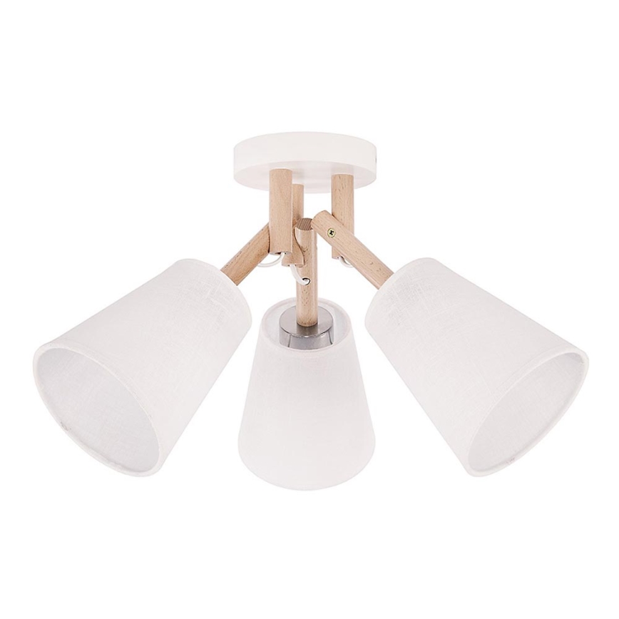 Candelabro integrado VAIO WHITE 3xE27/60W/230V
