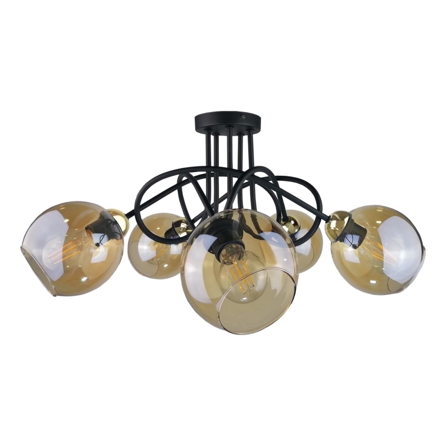 Candelabro integrado VENUS GOLD 5xE27/60W/230V