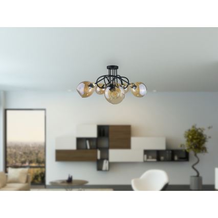 Candelabro integrado VENUS GOLD 5xE27/60W/230V
