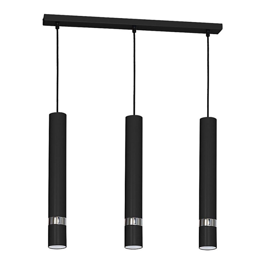 Candelabro JOKER 3xGU10/25W/230V preto antigo
