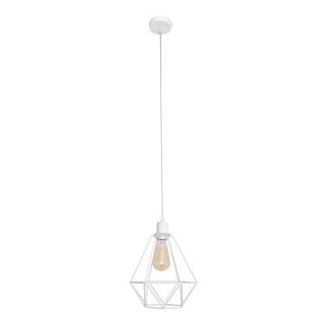 Candelabro KARO 1xE27/15W/230V branco
