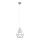 Candelabro KARO 1xE27/15W/230V cinzento