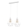 Candelabro KARO 2xE27/15W/230V branco