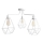 Candelabro KARO 3xE27/15W/230V branco