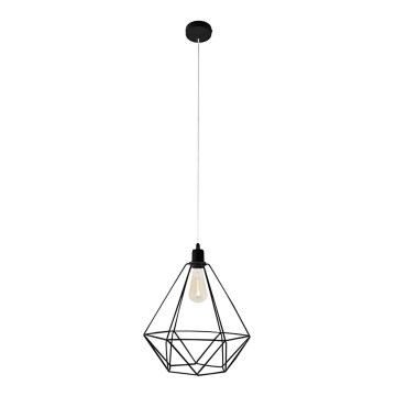 Candelabro KARO LARGE 1xE27/15W/230V preto antigo
