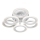 Candelabro montado à superfície 6xLED/18W/230V branco