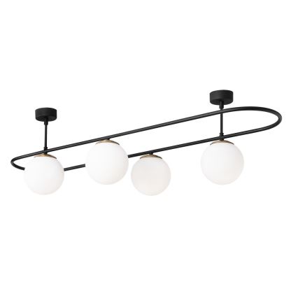 Candelabro montado à superfície ABAKUS 4xE27/40W/230V