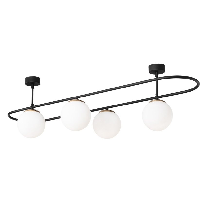 Candelabro montado à superfície ABAKUS 4xE27/40W/230V