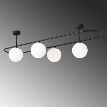Candelabro montado à superfície ABAKUS 4xE27/40W/230V