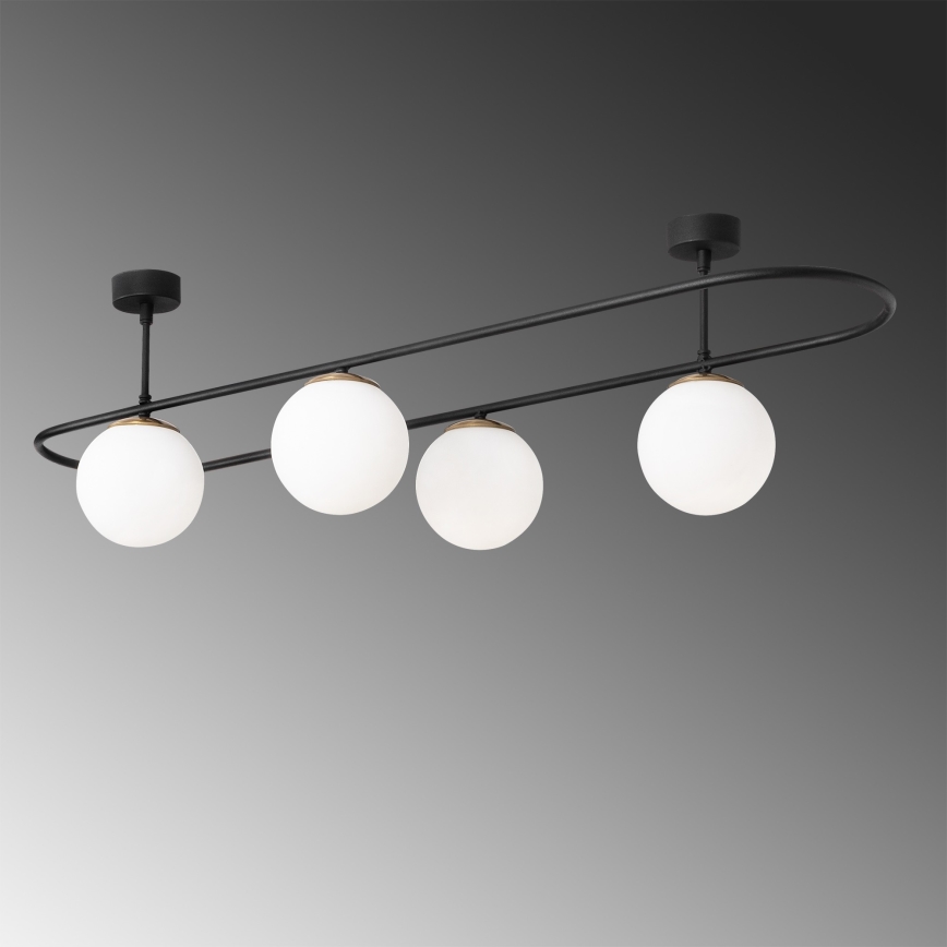 Candelabro montado à superfície ABAKUS 4xE27/40W/230V