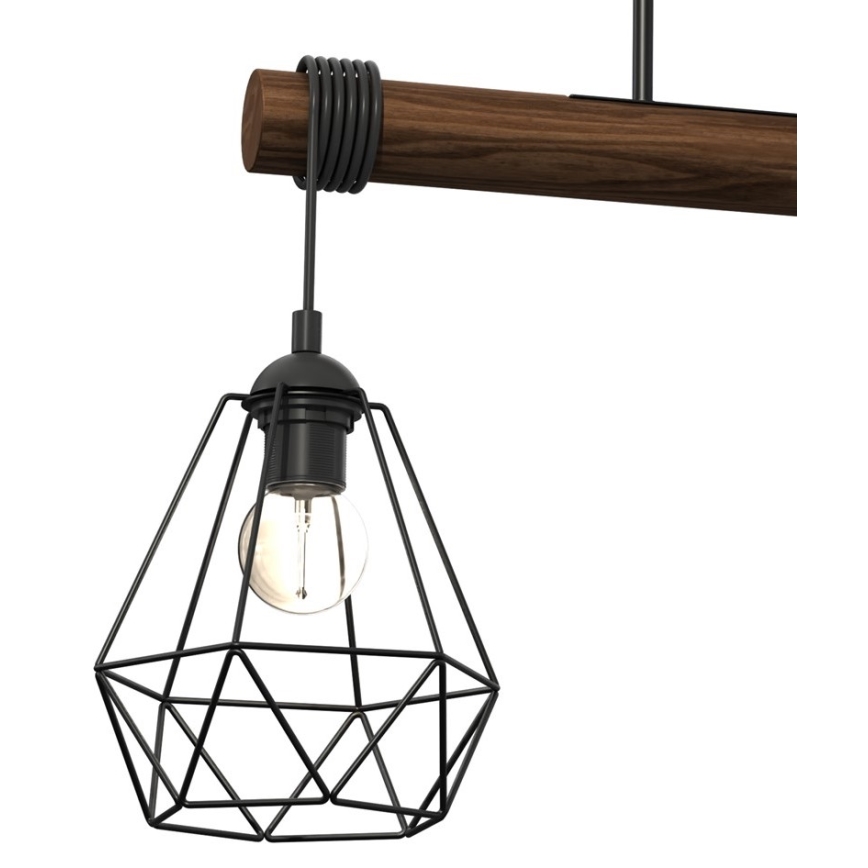 Candelabro montado à superfície ACERO 2xE27/60W/230V