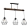 Candelabro montado à superfície ACERO 3xE27/60W/230V