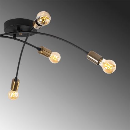 Candelabro montado à superfície BANANA 6xE27/40W/230V