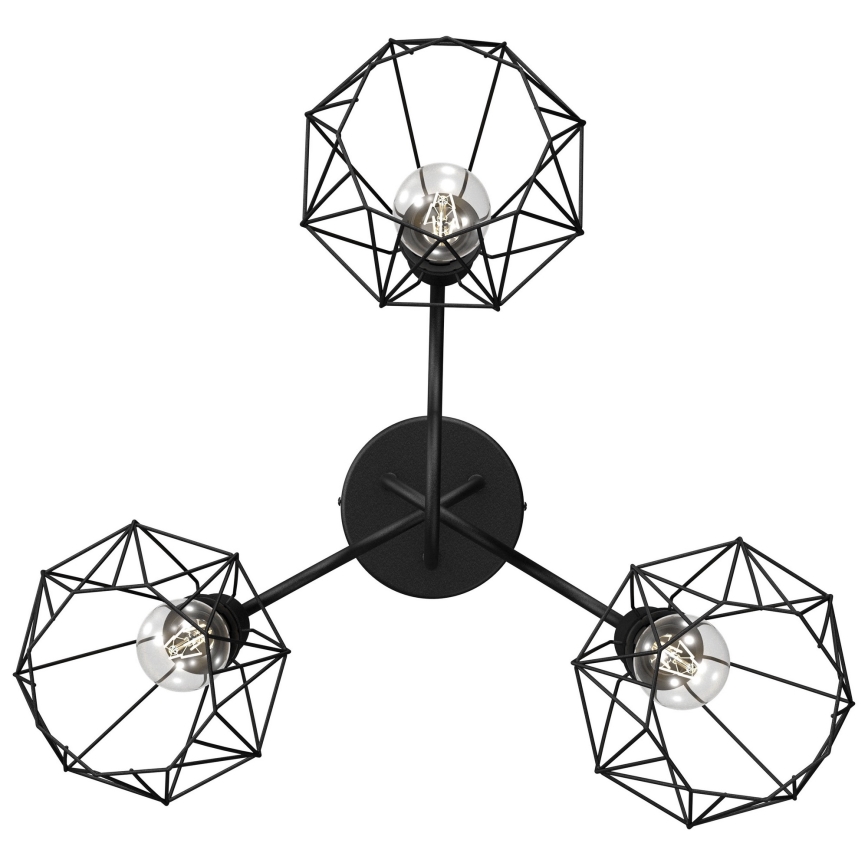 Candelabro montado à superfície BERGEN 3xE27/60W/230V