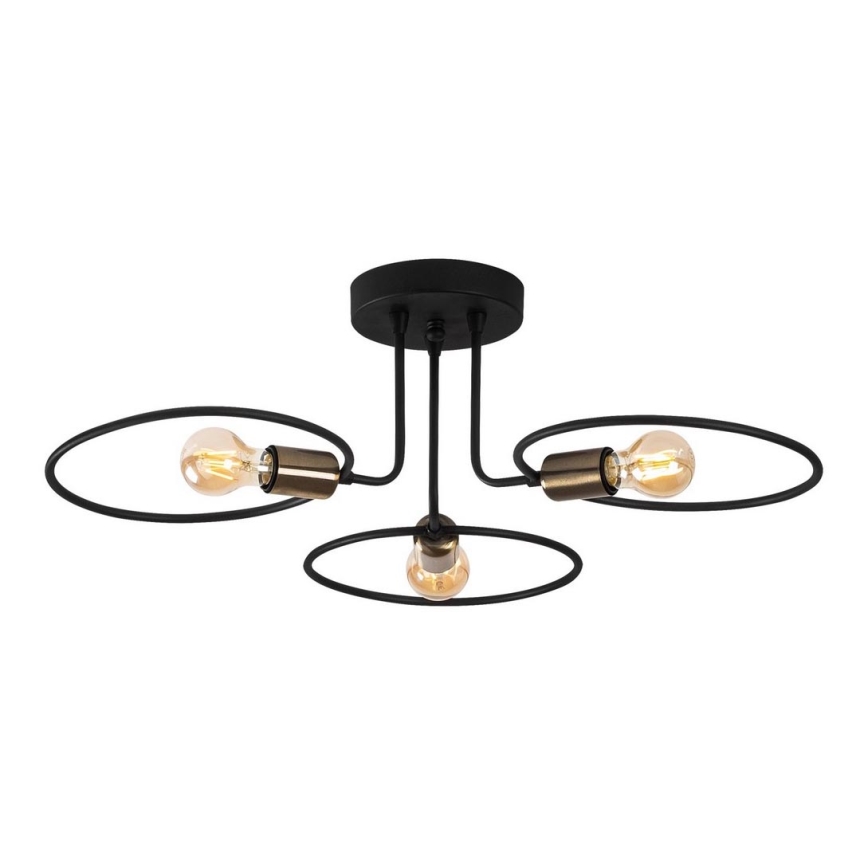 Candelabro montado à superfície CIRCLE 3xE27/40W/230V