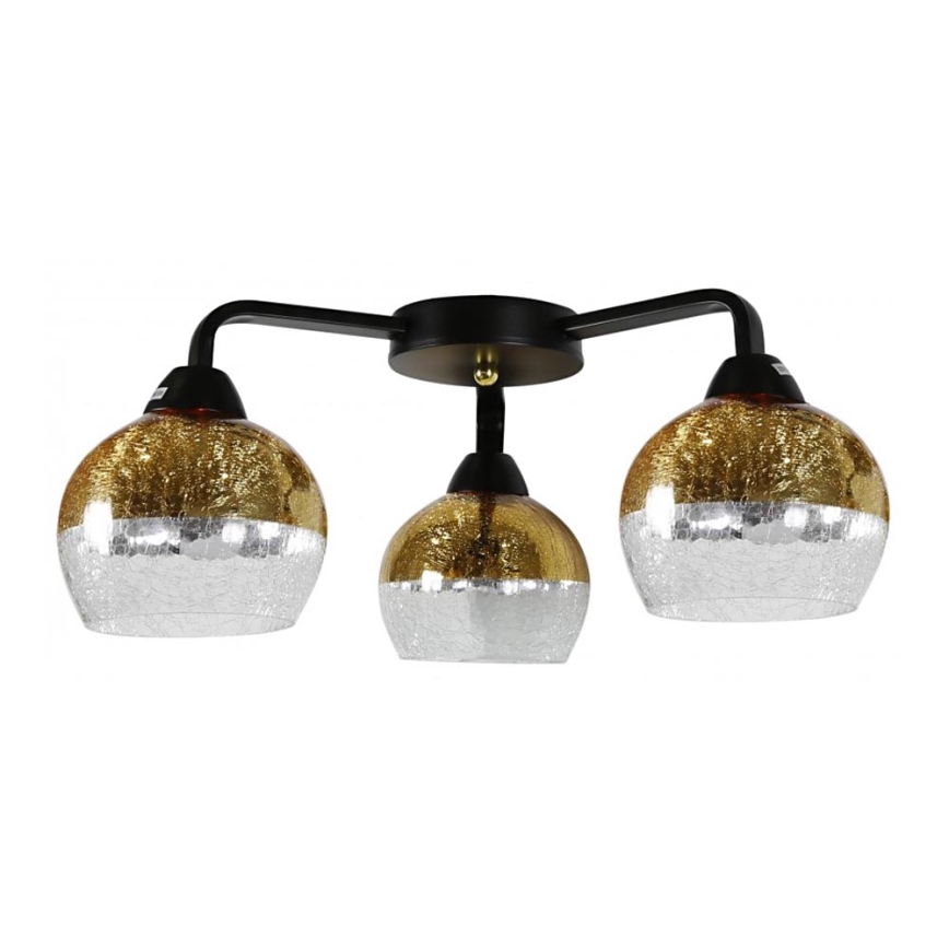 Candelabro montado à superfície CROMINA 3xE27/60W/230V