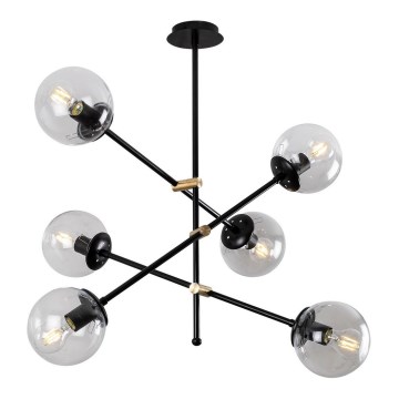 Candelabro montado à superfície MARTI 6xE27/100W/230V