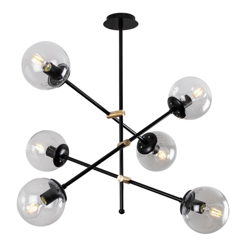Candelabro montado à superfície MARTI 6xE27/100W/230V