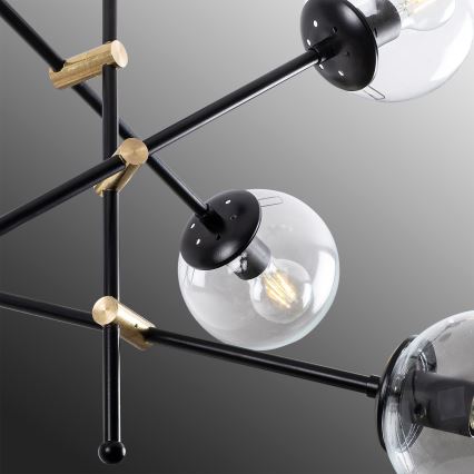 Candelabro montado à superfície MARTI 6xE27/100W/230V
