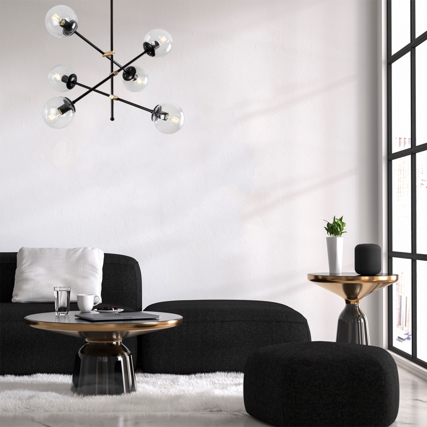 Candelabro montado à superfície MARTI 6xE27/100W/230V