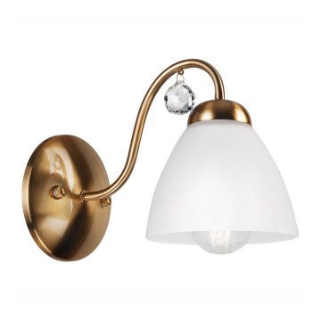 Candelabro montado à superfície MIRANDA 5xE27/60W/230V dourado