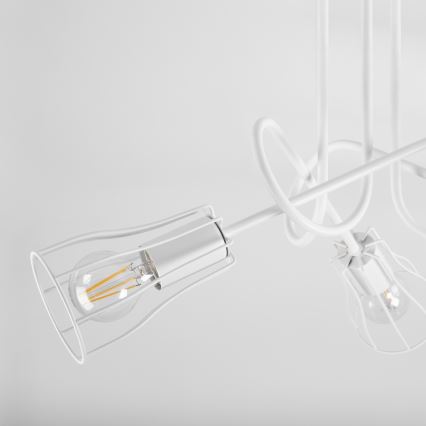 Candelabro montado à superfície OXFORD 3xE27/15W/230V branco
