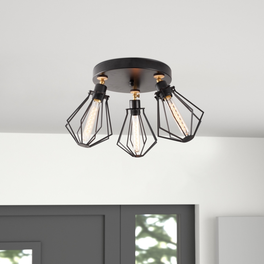 Candelabro montado à superfície OYLAT 3xE27/40W/230V