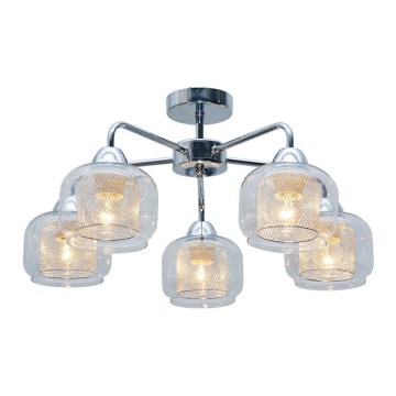 Candelabro montado à superfície RAY 5xE14/40W/230V