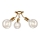Candelabro montado à superfície VIGGO 3xE27/60W/230V dourado