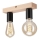 Candelabro montado à superfície VITO 2xE27/60W/230V carvalho