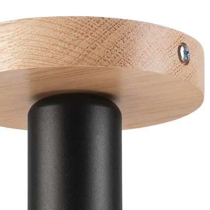 Candelabro montado à superfície VITO OAK 1xE27/60W/230V carvalho