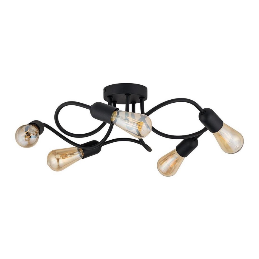 Candelabro montado à superfície WAVE 5xE27/60W/230V