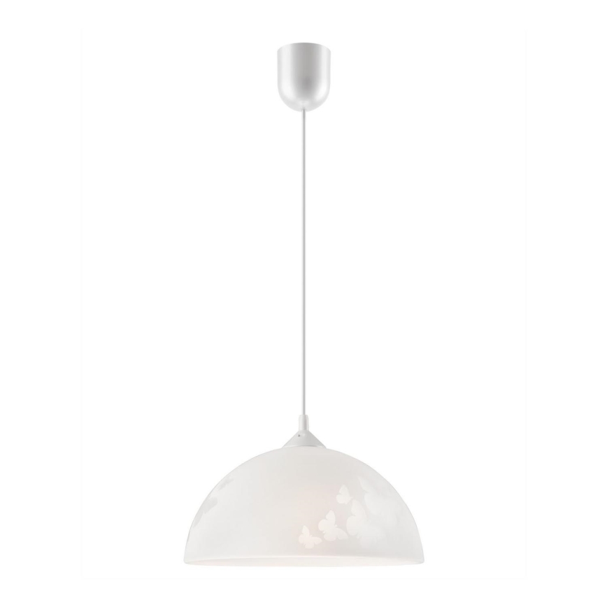 Candelabro num fio 1xE27/60W/230V borboletas