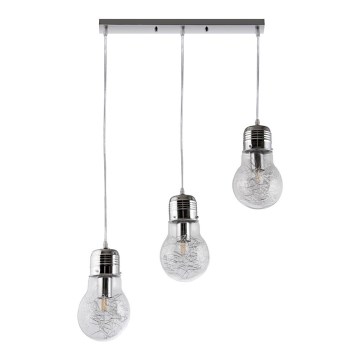 Candelabro num fio 3xE27/60W/230V