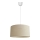 Candelabro num fio ALBA 1xE27/15W/230V d. 40 cm bege