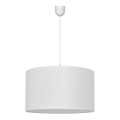 Candelabro num fio ALBA 1xE27/15W/230V d. 45 cm branco